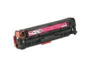 Compatible Remanufactured HP CC533A Magenta Toner Cartridge - Compatible with Canon CART318M CART418M